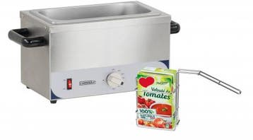 Blik of pak verwarmer | 3x1 Liter | RVS | Incl. 3 mandjes, Verzenden, Nieuw in verpakking