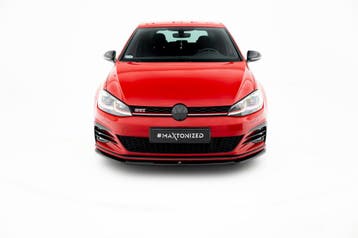 Maxton Frontspoiler V.3 Volkswagen Golf GTI / GTD Mk7, Verzenden