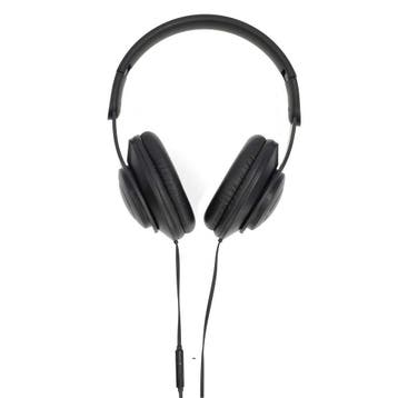 Over-ear Koptelefoon USB-C en bediening volume en muziek, Verzenden, Over-ear, Zwart, Microfoon