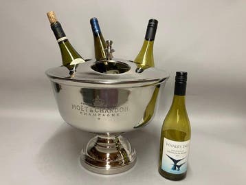Champagne koeler - Ode aan Moët & Chandon - Nickelgecoat, Nieuw