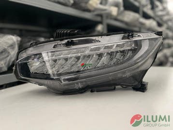 HONDA CIVIC X 10 KOPLAMP VOLLLED LINKS, Auto-onderdelen, Verlichting, Verzenden, Gebruikt, Honda