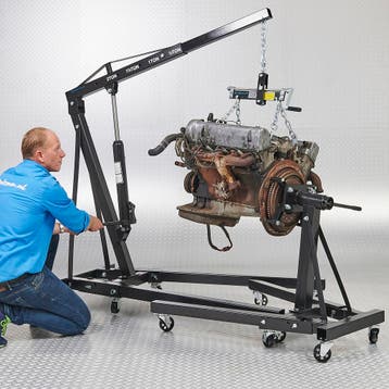 Datona Garagekraan hydraulisch inklapbaar 2 ton + extra, Auto-onderdelen, Ophalen of Verzenden, Nieuw