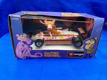 Bburago 1:24 - Modelauto - The Pink Panther auto da Formula, Nieuw