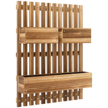 Bloembakken Set, Wandmontage, Vrij Verplaatsbaar, Massief Ho, Tuin en Terras, Planten | Bomen, Verzenden