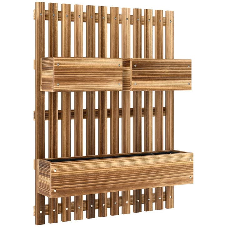Bloembakken Set, Wandmontage, Vrij Verplaatsbaar, Massief Ho, Tuin en Terras, Planten | Bomen, Verzenden