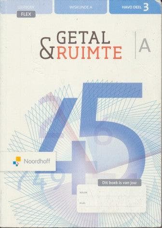 Getal en Ruimte 12e editie Leerboek Flex 5 A deel 3 HAVO (97, Verzenden, Nieuw