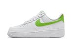 Nike Air Force 1 Low White Action Green (W), Nieuw