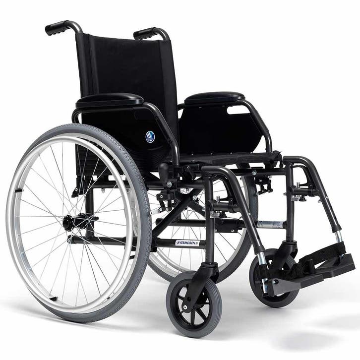 Rolstoel Jazz S50 | Zitbreedte : 46 cm (standaard) | Vermeir, Diversen, Rolstoelen, Ophalen of Verzenden