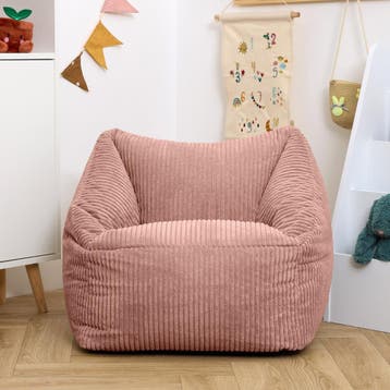 Morgan Corduroy Kinder Zitzakstoel - Roze, Verzenden, Nieuw