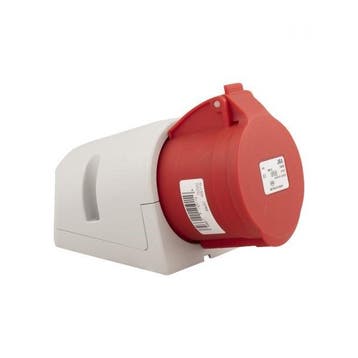 CEE Wandcontactdoos 400.volt 32.Amp 5.Polig, Doe-het-zelf en Verbouw, Elektra en Kabels, Verzenden, Nieuw