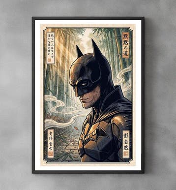 Batman - The Way of Silence - The Batman - Pop Art - Signed, Nieuw