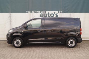 Peugeot Expert 1.5 BlueHDI Standard Premium -NAVI-AIRCO-TREK, Stof, Gebruikt, Euro 6, Zwart