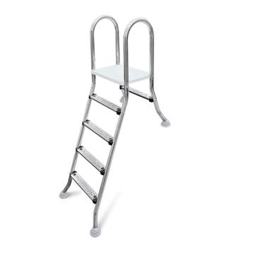 Weau A-frame RVS zwembadtrap 1 + 4 treden - AISI 304, Tuin en Terras, Zwembad-toebehoren, Verzenden, Nieuw
