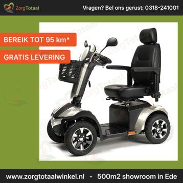 Scootmobiel Vermeiren Mercurius 4-wiel LTD - Compleet en c.., Ophalen of Verzenden, Nieuw, Vermeiren