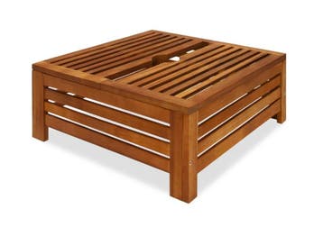 Houten Parasolvoet van FSC® Acaciahout – Decoratieve Ombo, Verzenden, Nieuw
