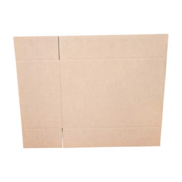 Verzenddoos 920x380x610 mm dubbelgolf karton bruin fefco, Ophalen of Verzenden