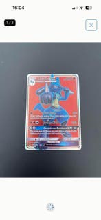 Lucario GX - Forbidden Light 122, Ophalen of Verzenden, Zo goed als nieuw, Losse kaart, Foil