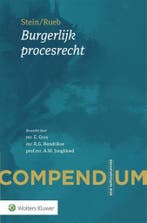 Compendium Burgerlijk procesrecht, 9789013140538, Boeken, Verzenden, Zo goed als nieuw, HBO