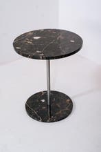 TM DESIGN - Salontafel - Metaal, Marmo Emperador Dark