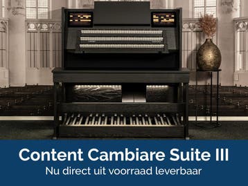 Content Cambiare Suite III - Sweelinq Orgel, Muziek en Instrumenten, Nieuw, 3 klavieren, Orgel