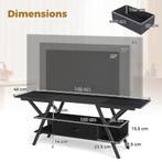 LIVSK TV - standaard met LED Verlichting - 16 Kleuren - Inge, Verzenden, Nieuw