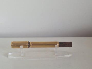 Waranted - Safety en métal plaqué or et Ebonite Ripple,, Nieuw