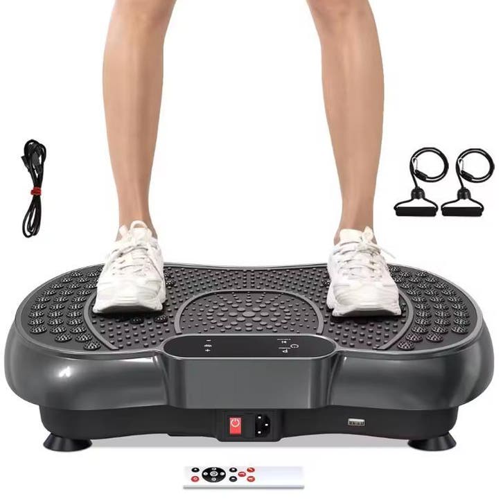 Vibratieplaat 99 Standen – Full Body Trainer met LED, Sport en Fitness, Fitnessmaterialen, Nieuw, Verzenden