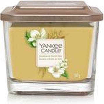 Yankee Candle Medium 3-Wick Scented Candle | Jasmine And, Ophalen of Verzenden, Nieuw