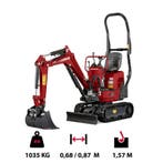 Yanmar SV08 Minigraafmachine - 1 Ton, Zakelijke goederen, Machines en Bouw | Kranen en Graafmachines, Ophalen of Verzenden, Graafmachine