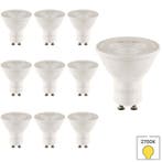 10x GU10 LED spot | Lybardo | 1.9 watt 50° 2700K warm wit, Minder dan 30 watt, Verzenden, Overige typen, Nieuw