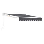 Zonnescherm Bitonto luifel handbediend met knikarm 350x250 c, Verzenden, Nieuw
