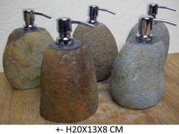 Badkameraccessoires, natuursteen en teakhout accessoires, Huis en Inrichting, Ophalen of Verzenden, Nieuw