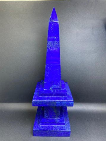 32 cm Lapis Lazuli-obelisk Obelisk - Hoogte: 32 cm -, Nieuw