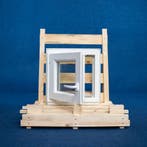 Draaikiepraam kunststof raamkozijn - Snel in huis!, Doe-het-zelf en Verbouw, Kozijnen en Schuifpuien, Kunststof, Raamkozijn, Nieuw