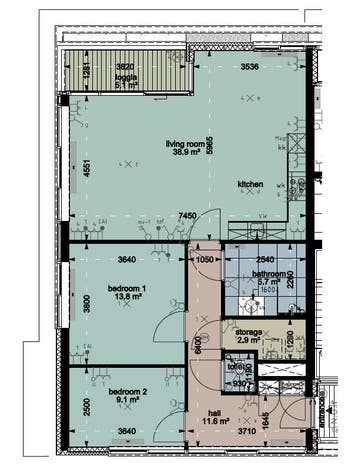Te huur: Appartement Olivier van Noortstraat in Almere, Almere, Flevoland, Appartement