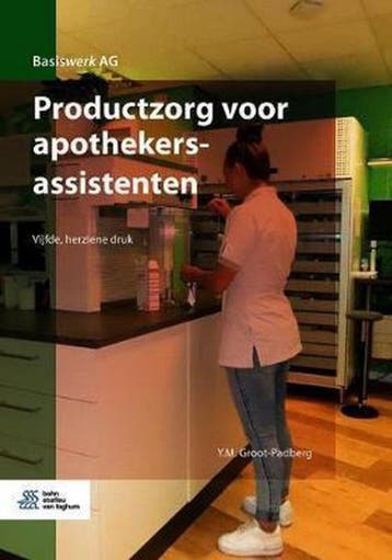 9789036826136 Basiswerk AG - Productzorg voor apothekersa..., Boeken, Verzenden, Zo goed als nieuw, Y.M. Groot-Padberg