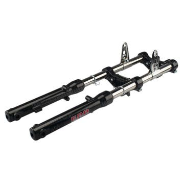 Tomos Voorvork nieuw model aluminium zwart EBR A3 / A35 /..., Ophalen of Verzenden, Nieuw, EBR