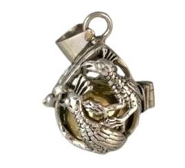 Echt Sterling 925 zilveren harmony ball Engelenroeper koo..., Ophalen of Verzenden, Nieuw, Bedel