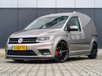 Volkswagen Caddy 2.0TDI DSG LED ACC LEER 2X SCHUIFDEUR PDC S, Automaat, Gebruikt, Volkswagen, Beige