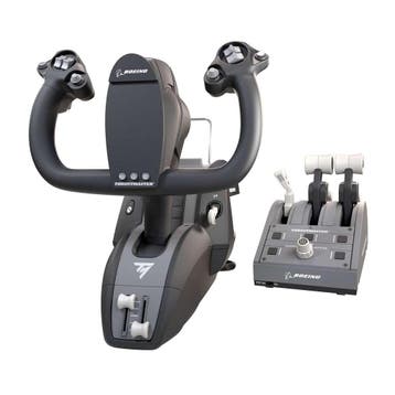 Thrustmaster TCA Yoke Pack Boeing Edition Zwart, Grijs US..., Verzenden, Nieuw, THRUSTMASTER