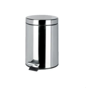 Pedaalemmer Economy – 5 Liter – RVS – 200 x 280 mm, Verzenden, Nieuw in verpakking
