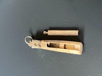 Middeleeuwen, kruisvaardersperiode Zilver, Been Memento Mori, Antiek en Kunst