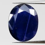 Saffier - 2.96 ct - Instituto Gemólogico Español (IGE) -, Nieuw
