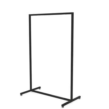 *TIP*  Solo Hoog model zwart Italiaans design kledingrek 90, Ophalen of Verzenden, Nieuw