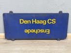 Bord - Metaal - NS treinbestemmingsbord