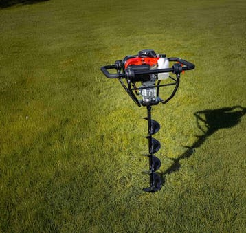 Grondboor CQ303 set met 3 boren, 4-takt motor ACTIEPRIJS, Ophalen of Verzenden, Nieuw, Overige soorten, EGI Equipment