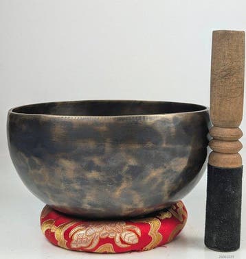 Antiek Klankschaal - 7 metalen /handgemaakt - 1950-1960 -, Nieuw