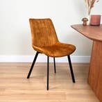 2dekans | Meubel31 Riva Eetkamerstoel - Gold - Set van 2 -, Huis en Inrichting, Stoelen, Ophalen of Verzenden, Zo goed als nieuw