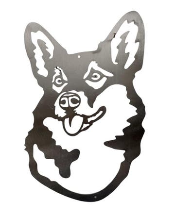 Tuindecoratie hond Corgi 41.9cm x 31.2cm, Verzenden, Nieuw