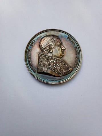 Italië. Medal 1843 Porta Terracina opus G. Girometti (Zonder